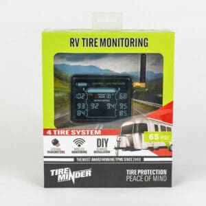 Tire Minder - 4 tire monitoring system wireless 65 PSI