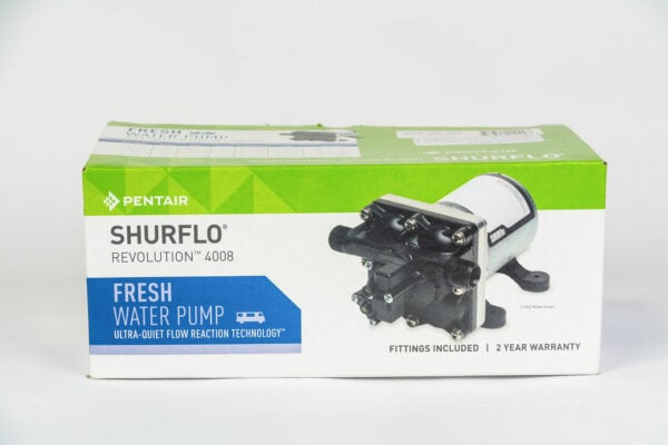 Pentair Shurflo Revolution 4008 Fresh Water Pump - Ultra-quiet