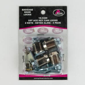 Baggage Door Lock (4 pack) 5/8" Ace Key Cam Locks