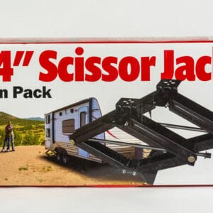 24" Scissor Jacks Twin Pack - 6500lb Leveling Jacks